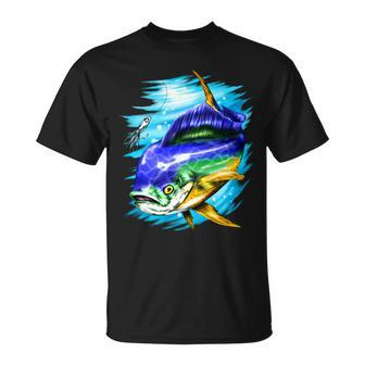 Mahi Mahi Fish Unisex T-Shirt - Monsterry AU