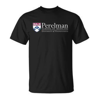Mens Penn Quakers Apparel Perelman School Of Medicine Tshirt Unisex T-Shirt - Monsterry DE
