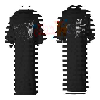 Merry Christmas Deer Christmas T-shirt - Thegiftio