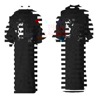 Merry Christmas Penguin Christmas T-shirt - Thegiftio