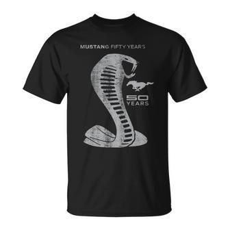 Mustang 50 Years Cobra - Official Tshirt Unisex T-Shirt - Monsterry DE