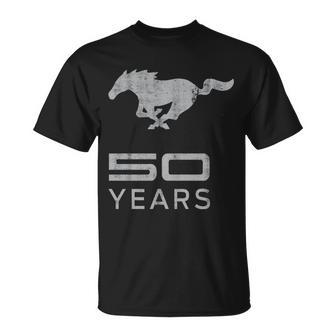 Mustang 50 Years Tshirt Unisex T-Shirt - Monsterry DE