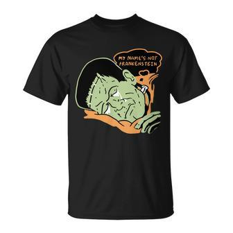 My Name Is Not Frankenstein Unisex T-Shirt - Monsterry CA