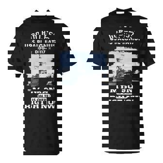 My Son Serve On Uss Paul Ignatius Ddg Unisex T-Shirt - Monsterry