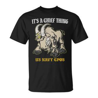 Navy Chief Cpo Unisex T-Shirt - Monsterry