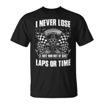 Never Lose - Run Out Of Gas Unisex T-Shirt - Seseable