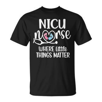 Nicu Nurse Neonatal Intensive Care Unit Nursing Unisex T-Shirt - Seseable