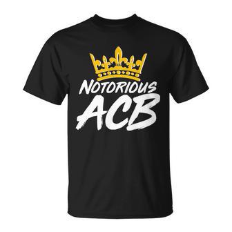 Notorious Acb Crown Amy Coney Barrett Unisex T-Shirt - Monsterry DE