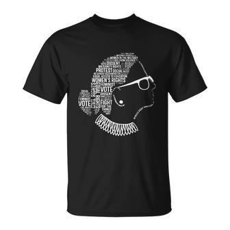 Notorious Rbg Shirt Ruth Bader Ginsburg Quotes Feminist Gift Unisex T-Shirt - Monsterry AU