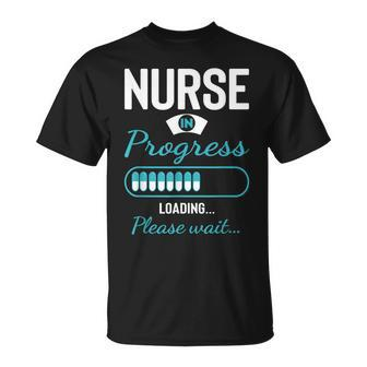 Nurse In Progress Nursing Student Future Nurse Life T-shirt - Thegiftio UK