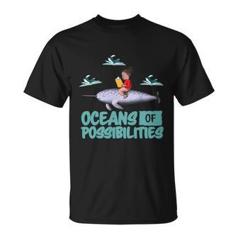 Oceans Of Possibilities Summer Reading 2022 Librarian Unisex T-Shirt - Monsterry DE