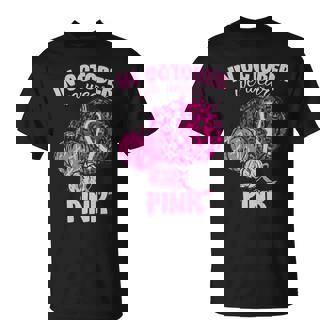 In October We Wear Pink Breast Cancer Awareness T-shirt - Thegiftio UK