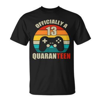 Officially Quaranteen 13Th Birthday T-Shirt - Thegiftio