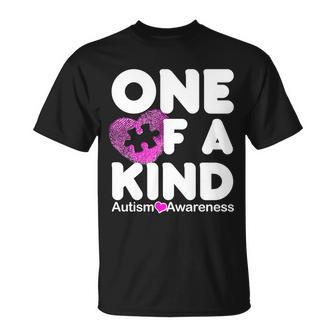 One Of A Kind - Autism Awareness Unisex T-Shirt - Monsterry
