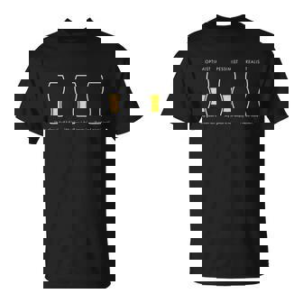 Optimist Pessimist Realist I Need A Beer Tshirt Unisex T-Shirt - Monsterry