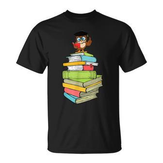 Owl Nerd Books Book Bookworm Literature Library Reading T-shirt - Thegiftio UK