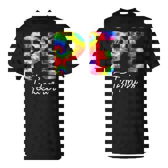 Pe Teacher Tie Dye Back To School Appreciation T-shirt - Thegiftio