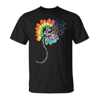 Peace Sign Love 60S 70S Tie Dye Hippie Halloween Costume V4 Unisex T-Shirt - Seseable