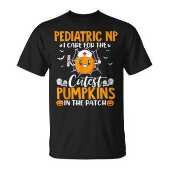 Pediatric Nurse Practitioner Halloween Party Nurse Squad Men Women T-shirt Graphic Print Casual Unisex Tee - Thegiftio UK