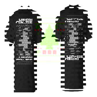 Periodic Table Tree Oh Chemistree Fun Chemistry Teacher Xmas Men Women T-shirt Graphic Print Casual Unisex Tee - Thegiftio
