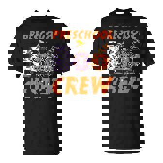 Pre-K Preschool Teacher Student Halloween Preschool Boo Crew T-shirt - Thegiftio