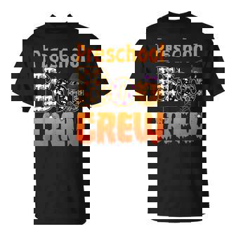 Pre-K Preschool Teacher Student Halloween Preschool Boo Crew T-shirt - Thegiftio