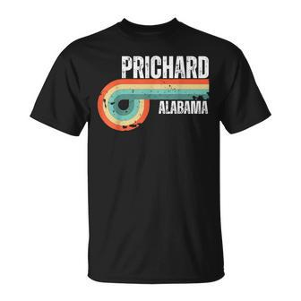 Prichard City Alabama State Vintage Retro Souvenir T-shirt - Thegiftio UK