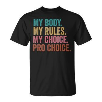 Pro Choice Feminist Rights - Pro Choice Human Rights Unisex T-Shirt - Seseable