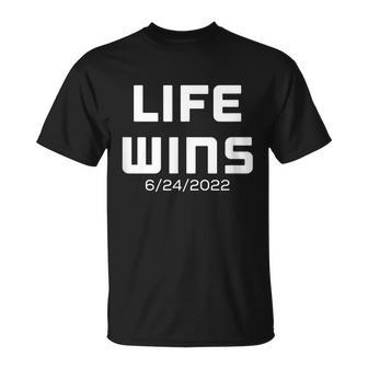 Pro Life Movement Right To Life Pro Life Advocate Victory V3 Unisex T-Shirt - Monsterry