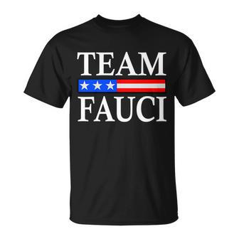 Pro Team Dr Fauci Usa Flag Unisex T-Shirt - Monsterry UK