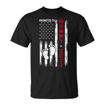 Promoted To Mommy 2022 First Time New Mom T-shirt - Thegiftio