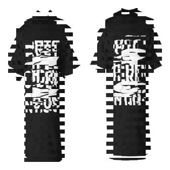 Protect Children Not Guns Wear Orange Enough Gun Violence T-Shirt - Thegiftio