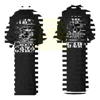 Proud Army Grandma United States Usa Flag Mother T-shirt - Thegiftio