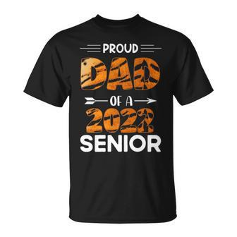 Proud Dad Of A 2022 Senior Tiger Print T-shirt - Thegiftio