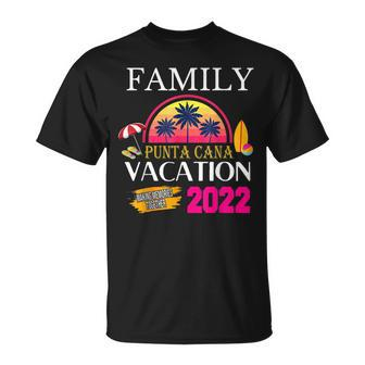Punta Cana Vacation 2022 Matching Dominican Republic V6 T-shirt - Thegiftio UK