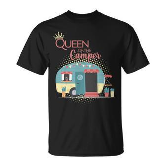 Queen Of The Camper Tshirt Unisex T-Shirt - Monsterry AU