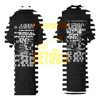 Retired Correctional Officer Retirement Party V2 T-shirt - Thegiftio