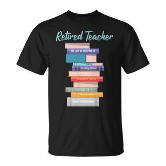 Retired Teacher Tshirt Unisex T-Shirt - Monsterry AU