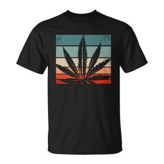 Retro Cannabis Unisex T-Shirt - Monsterry