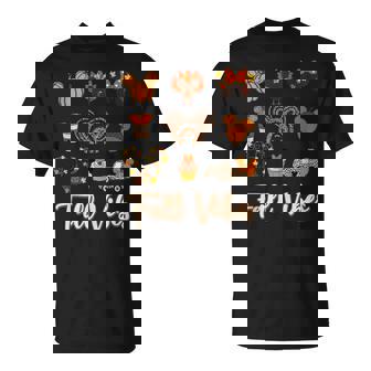 Retro Fall Vibes Pumpkin Turkey Halloween Fall Thanksgiving T-shirt - Thegiftio