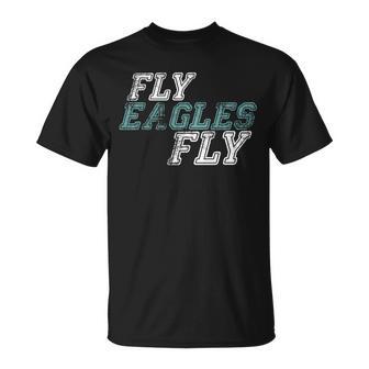 Retro Fly Eagles Fly Unisex T-Shirt - Monsterry AU