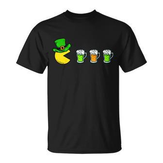 Retro St Patricks Day Drinking Game Unisex T-Shirt - Monsterry DE