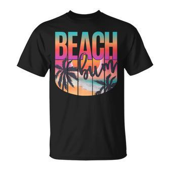 Retro Vintage Beach Bum Beach Lover Summer Vacation   Unisex T-Shirt