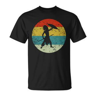 Retro Vintage Indian Warrior Unisex T-Shirt - Monsterry AU