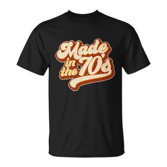 Retro Vintage Maded In The 70S S T-Shirt - Thegiftio UK