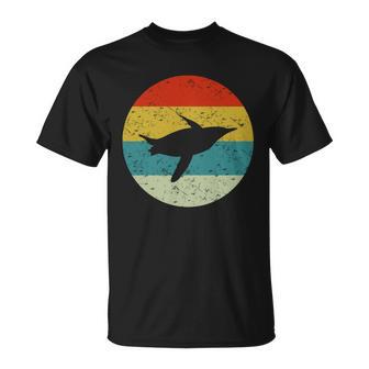 Retro Vintage Penguin V3 Unisex T-Shirt - Monsterry