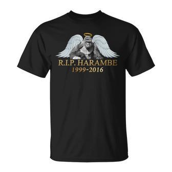 RIP Harambe Our Angel In Heaven Unisex T-Shirt - Monsterry AU