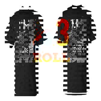 This Is How I Roll 3 Years Old Monster Truck 3Rd Birthday T-shirt - Thegiftio