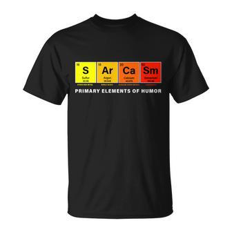 Sarcasm Primary Elements Of Humor Tshirt V2 Unisex T-Shirt - Monsterry AU