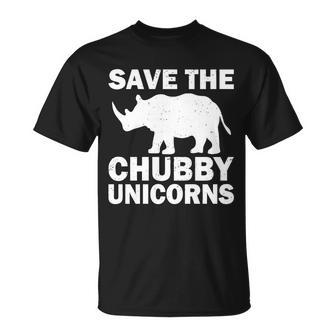 Save The Chubby Unicorns Unisex T-Shirt - Monsterry AU